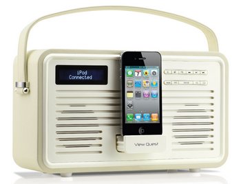 Prize Winning Retro ColourGen DAB+ 20 Watts Radio Retro ColourGen DAB+ 20 Watts Radio With Phone In Dock